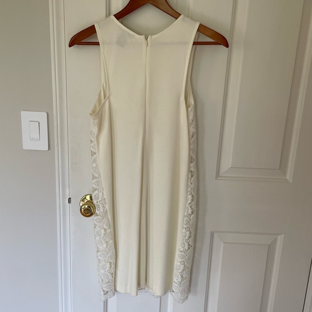 Aqua Medium White Dress - Picture 5 of 6